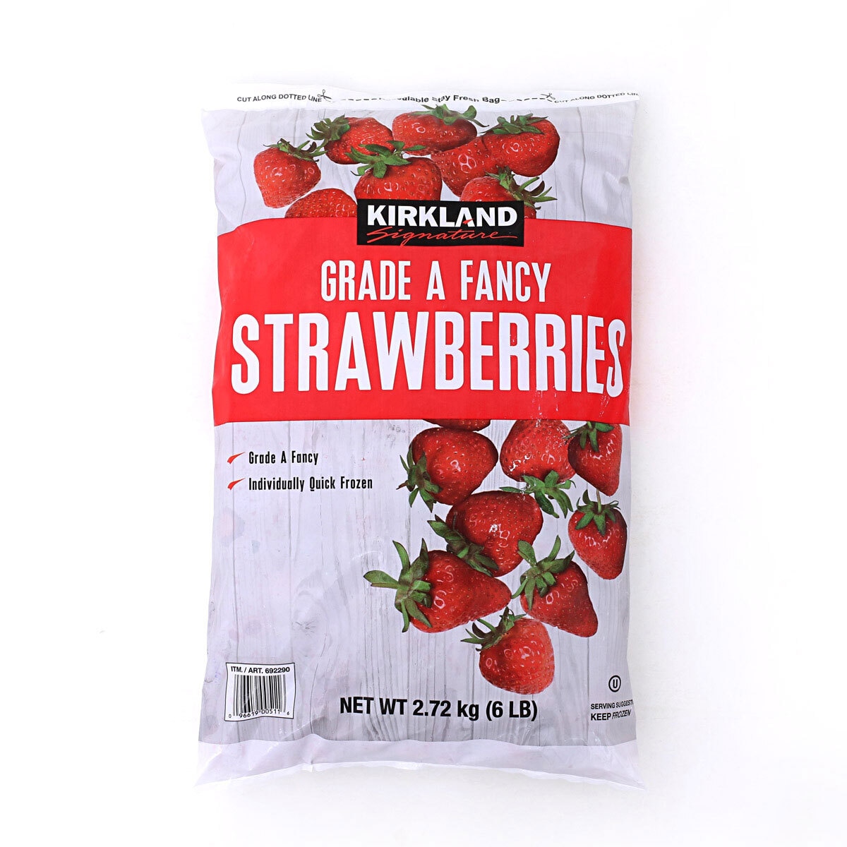 Kirkland Signature Frozen Strawberry 2.72kg x 162