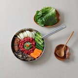 쿡에버 퓨어 통 5중 스테인리스 프라이팬 28cm