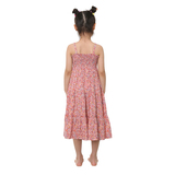엘르 키즈 민소매 드레스 - 핑크