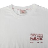 트루 릴리젼 남성 반소매 티셔츠 - 화이트, S