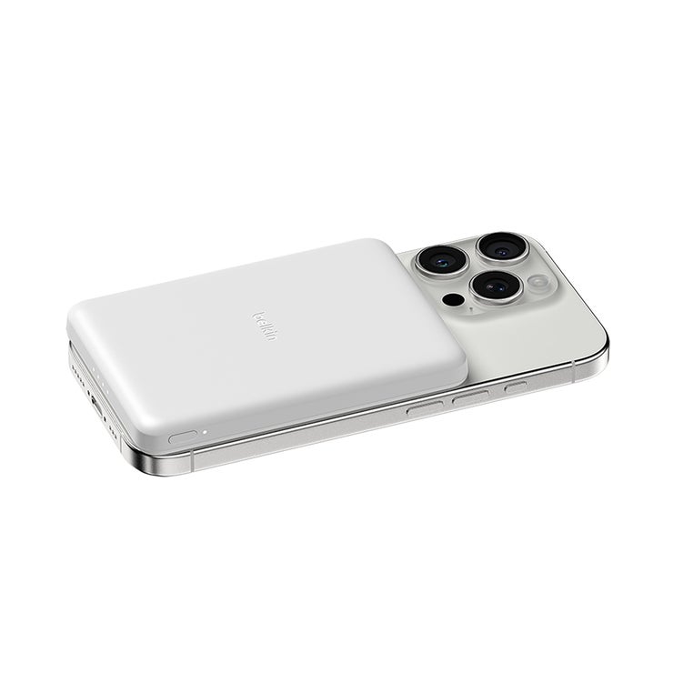 벨킨 5000mAh 초슬림 마그네틱 보조배터리 2PK - 화이트 벨킨 5000mAh 초슬림 마그네틱 보조배터리 2PK - 화이트