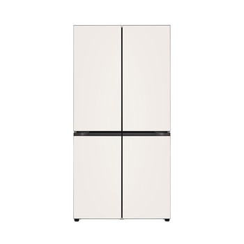 LG 오브제 매직스페이스 냉장고 870L, 글라스 베이지