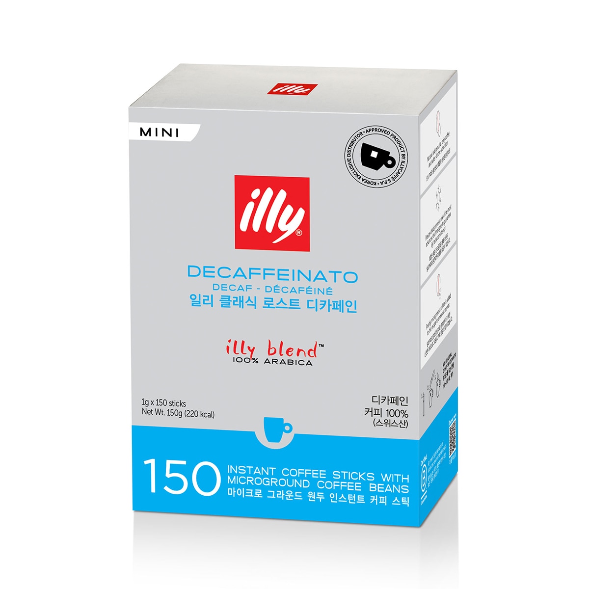 일리 디카페인 미니 커피스틱 1g x 150ct 일리 디카페인 미니 커피스틱 1g x 150ct