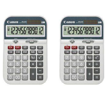 캐논 계산기 WS-212H(HB) 2개 캐논 계산기 WS-212H(HB) 2개