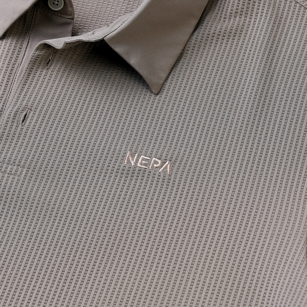 네파 남성 우븐 폴로티 - 샌드쉘