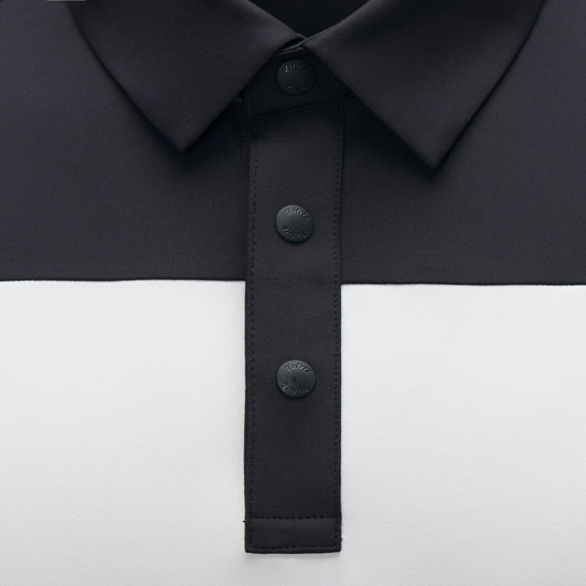 볼빅 반소매 폴로 티셔츠 - 블랙/화이트(블럭)