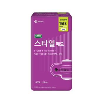 디펜드 스타일 패드 참숯 안심중용량 18매 x 4
