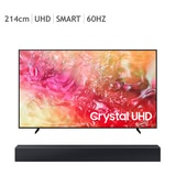 삼성 UHD 85 TV KU85UD7070FXKR 214cm (85) + C400 - 스탠드형