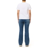 쥬시꾸뛰르 여성 반소매 티셔츠 - 화이트, M