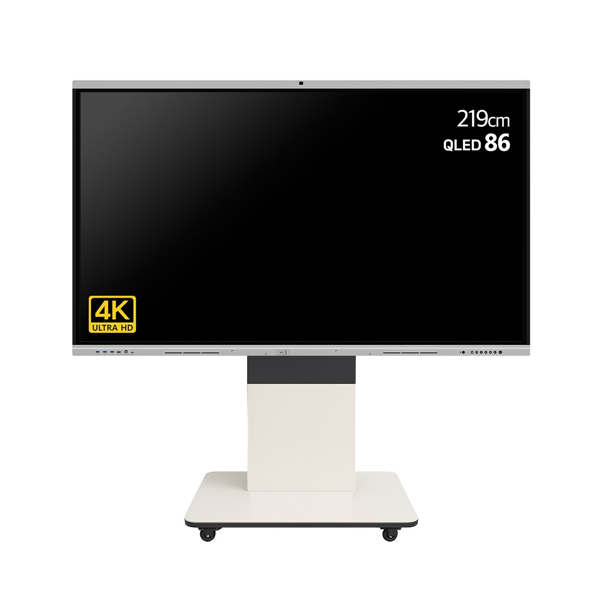 제노스 QLED 스마트 전자칠판 219cm (86), 스탠드 포함