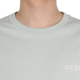 게스 남성 반소매 티셔츠 - 민트