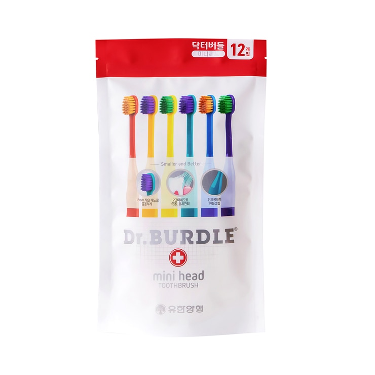Dr.Burdle Mini Head Toothbrush 12EA / Min Qty 2 686766