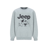 Jeep 키즈 플리스 긴소매 크루넥 - 멜란지그레이, 165 Jeep 키즈 플리스 긴소매 크루넥 - 멜란지그레이, 165