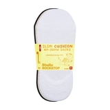 싹스탑 슬림 베이직 핏 덧신 양말7족 - 미디엄 멀티