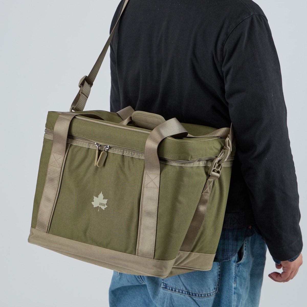 로고스 소프트 쿨러 25L - 카키