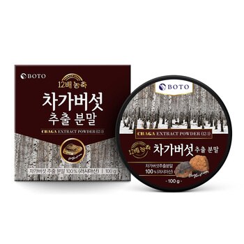 보뚜 12배 농축 차가버섯 추출분말 100g 보뚜 12배 농축 차가버섯 추출분말 100g