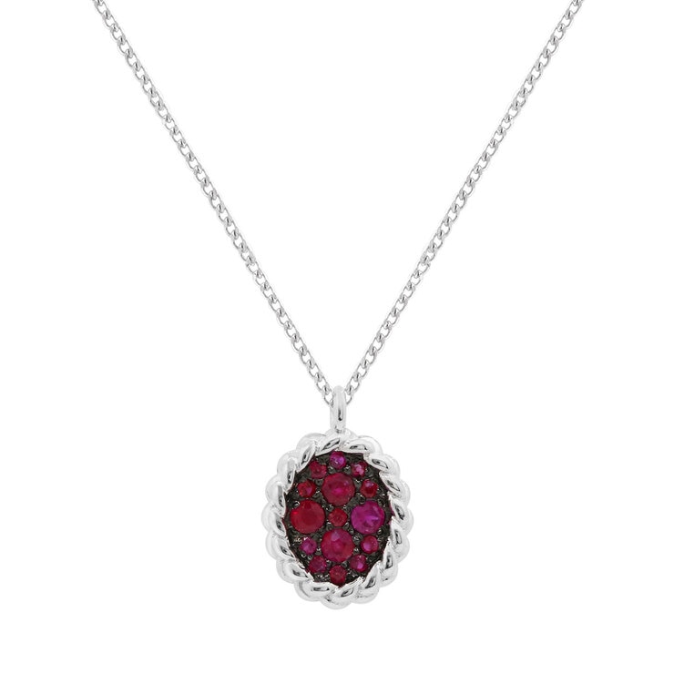 Clavedej 0.16ctw Ruby Necklace Monet 685688