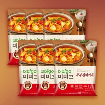 CJ 비비고 두부김치찌개 460g x 6팩 CJ 비비고 두부김치찌개 460g x 6팩