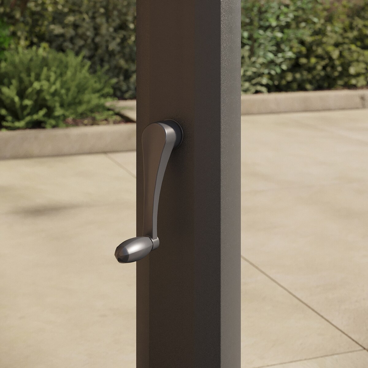 앳레저 LED 캔틸레버 우산 지름 3.0m,페블