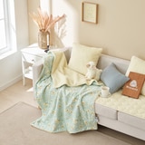 루마인 홈 파일 양모 담요 100 x 150cm - 그린 루마인 홈 파일 양모 담요 100 x 150cm - 그린