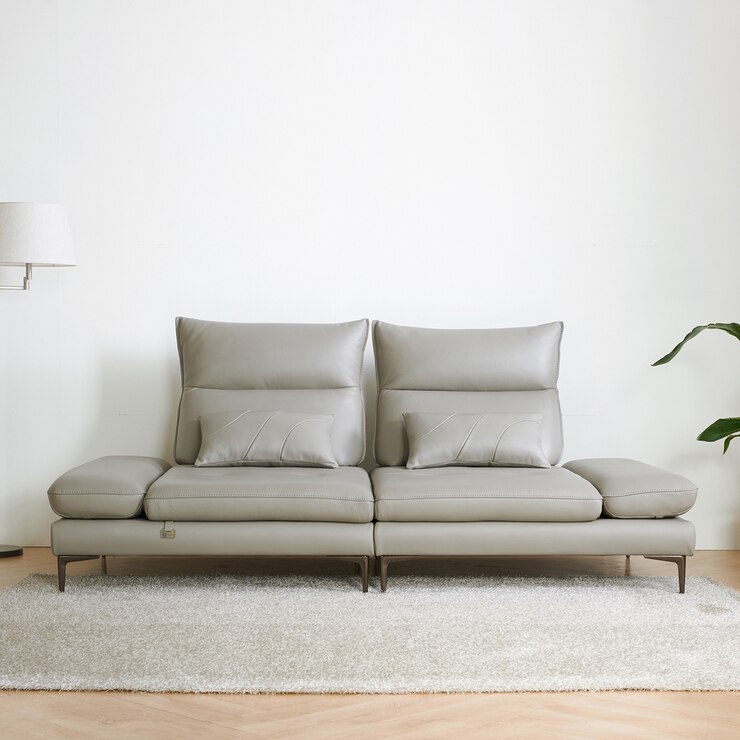 사트바 폰펠리 멀티스윙 이태리 통가죽 3.5인소파