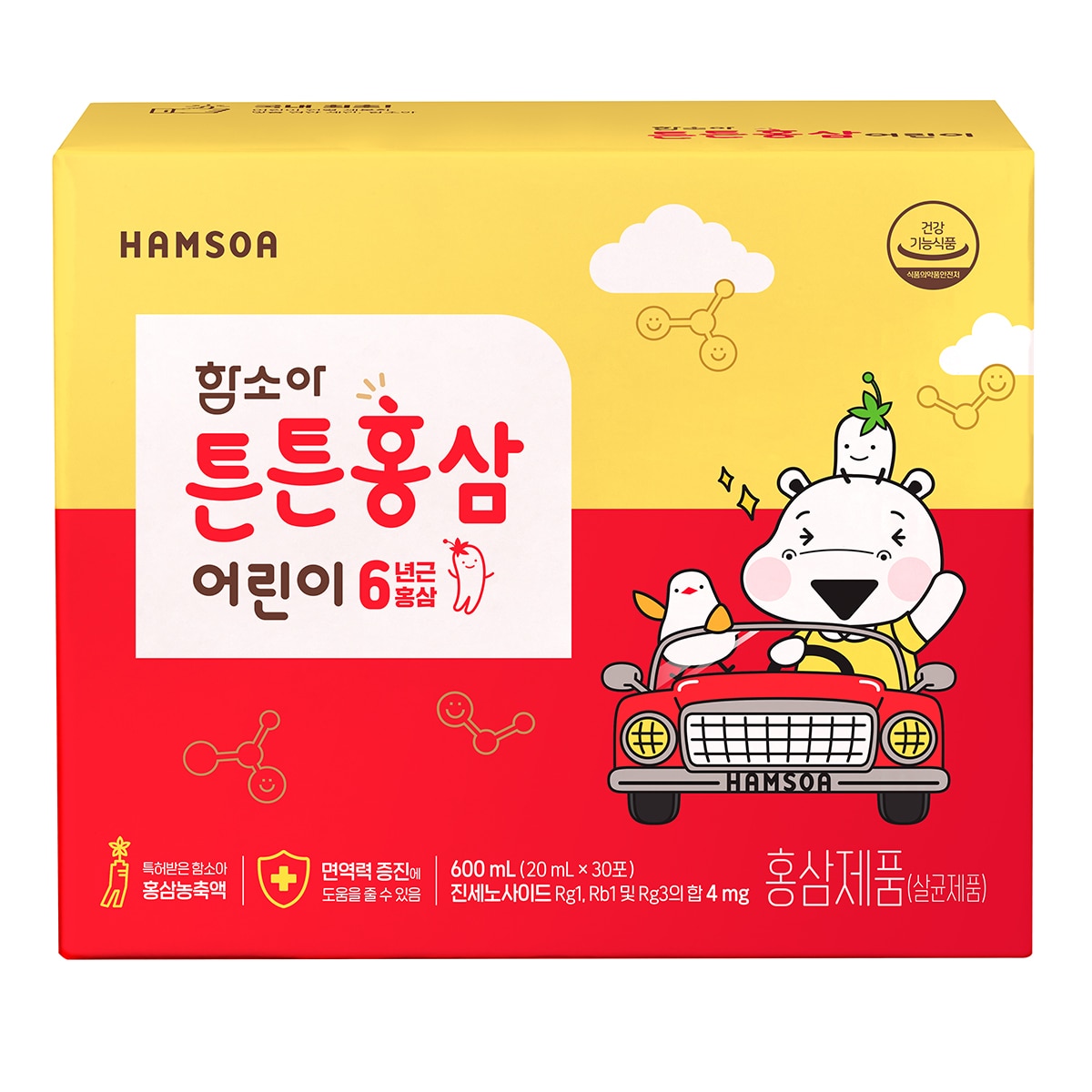 함소아 튼튼홍삼 20ml x 30포