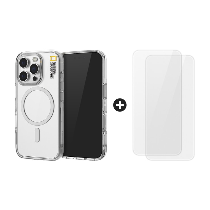 National Geographic Clear Case for iPhone 16 Pro