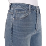 게스 여성 와이드핏 청바지 - 미디엄 블루