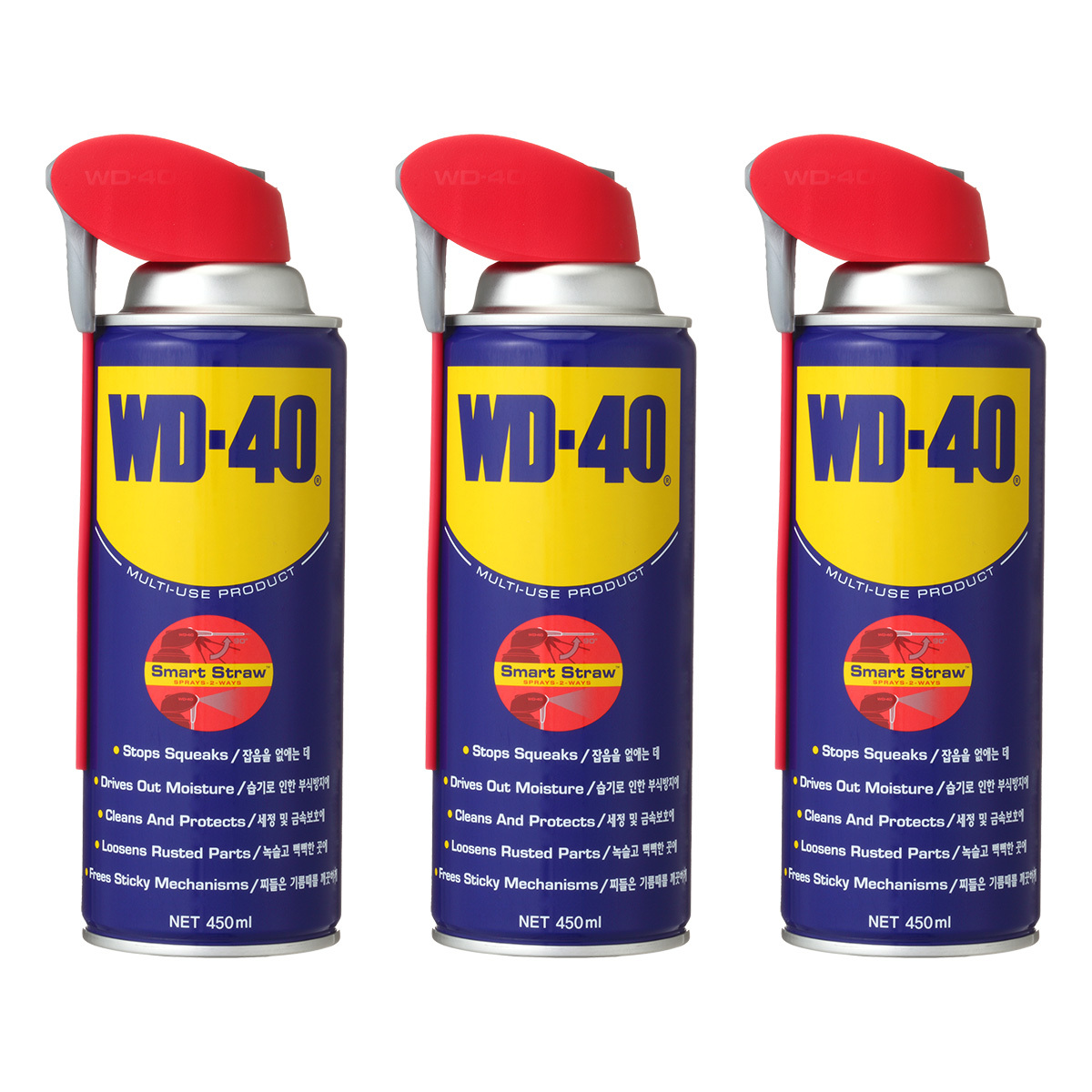 WD-40 다목적 윤활제  450ml  3개