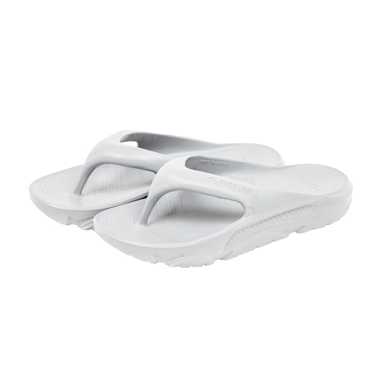 프리월드 성인 플립플랍 - 밀크