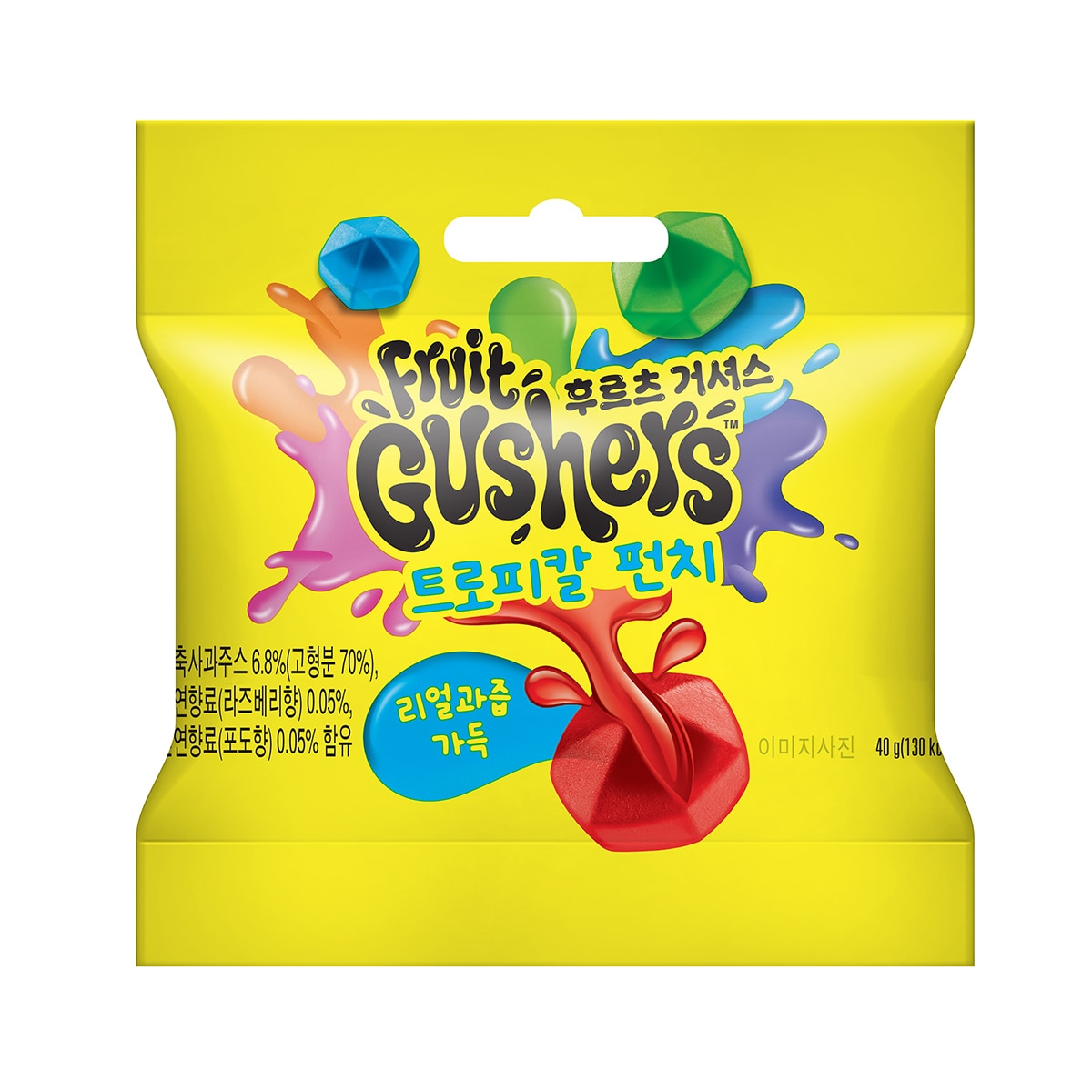 후르츠 거셔스 젤리 1000g / 40g x 25 팩