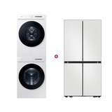 삼성 비스포크 세탁 21kg & 건조 17kg & 냉장고 901L 패키지