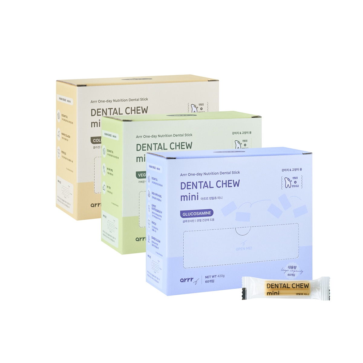 아르르 덴탈츄 미니 7g x 60 아르르 덴탈츄 미니 7g x 60