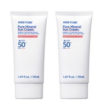 애즈이즈투비 퓨어 미네랄 선크림 50ml x 2