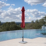 선빌라 정원용 우산, 지름 2.9m, 레드