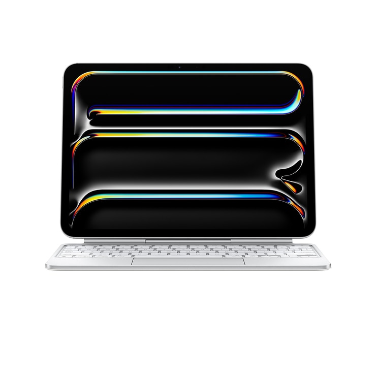 Apple 매직 키보드 M4/M5 iPad Pro 11 모델용 화이트 Apple 매직 키보드 M4/M5 iPad Pro 11 모델용 화이트