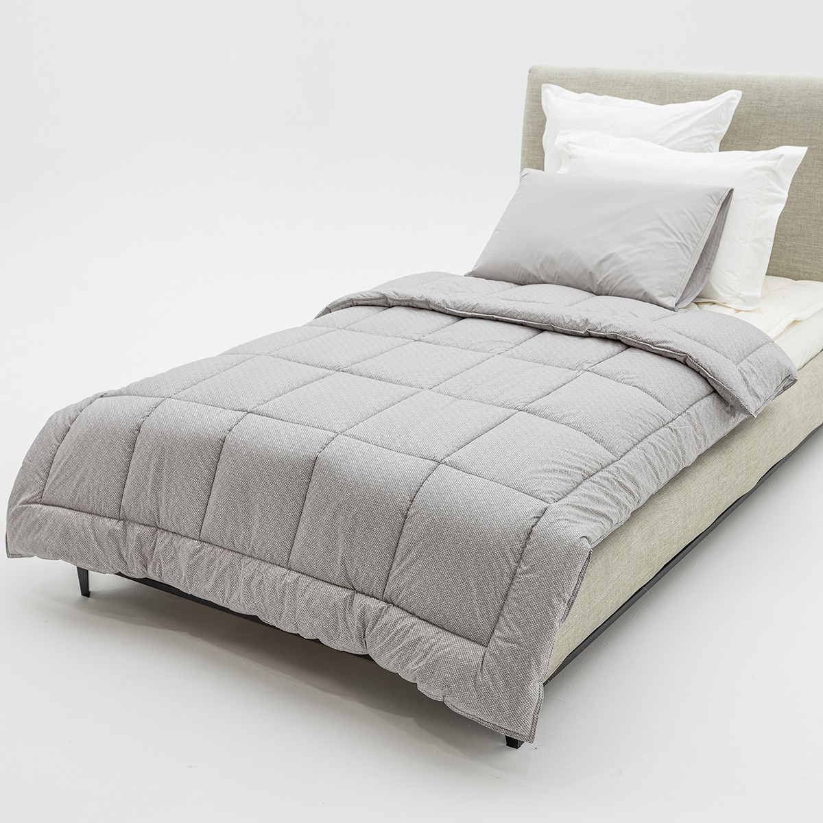 크리스피바바 양모 차렵 이불 - 싱글, 듄 크리스피바바 양모 차렵 이불 - 싱글, 듄