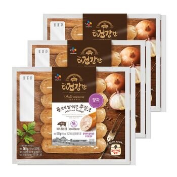 더건강한 후랑크 어니언 소시지 260g x 6 더건강한 후랑크 어니언 소시지 260g x 6