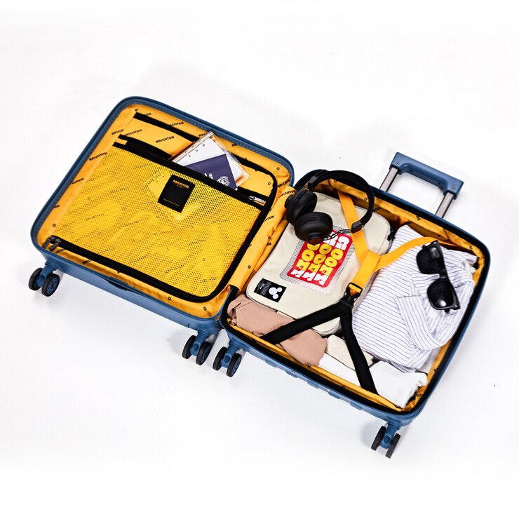브라이튼 여행가방 40cm & 60cm D-R224 (16&24) - 블루 브라이튼 여행가방 40cm & 60cm D-R224 (16&24) - 블루