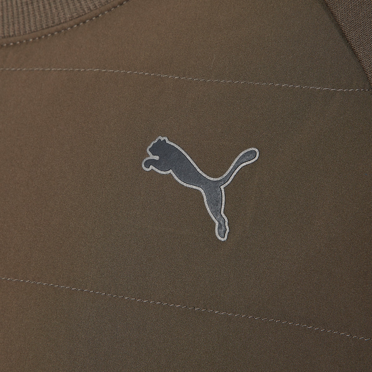 푸마 남성 하이브리드 긴소매 크루티 - 그린, M