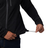 컬럼비아 남성 플리스 집업 재킷 - 블랙, XL