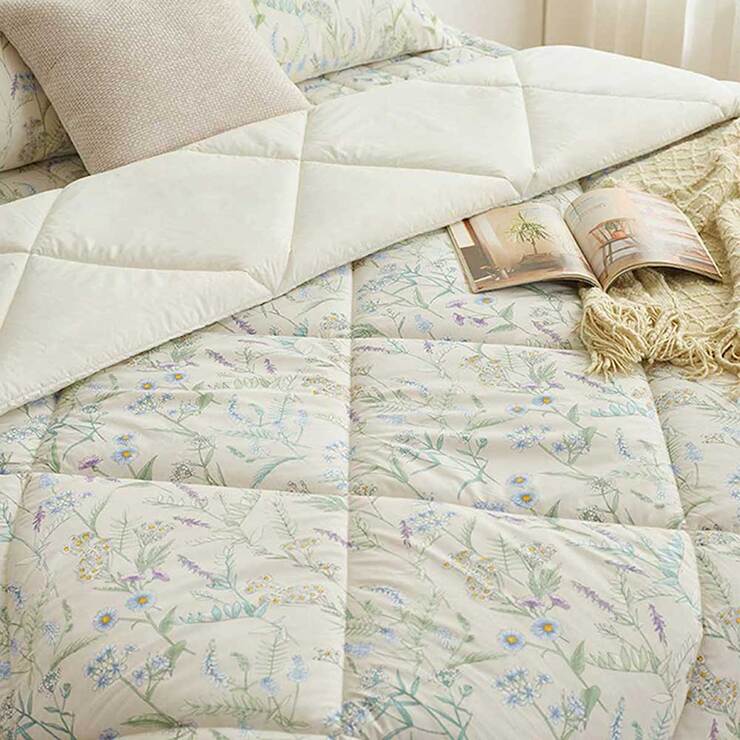 루마인 홈 양모 차렵 이불 - 퀸