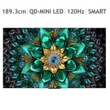 TCL QD-Mini LED TV Q6C 189.3cm (75) - 벽걸이형