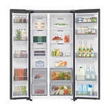 삼성 비스포크 양문형 냉장고 651L, 젠틀블랙 삼성 비스포크 양문형 냉장고 651L, 젠틀블랙