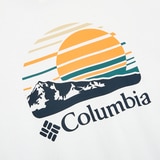 컬럼비아 남성 반소매 티셔츠 - 화이트