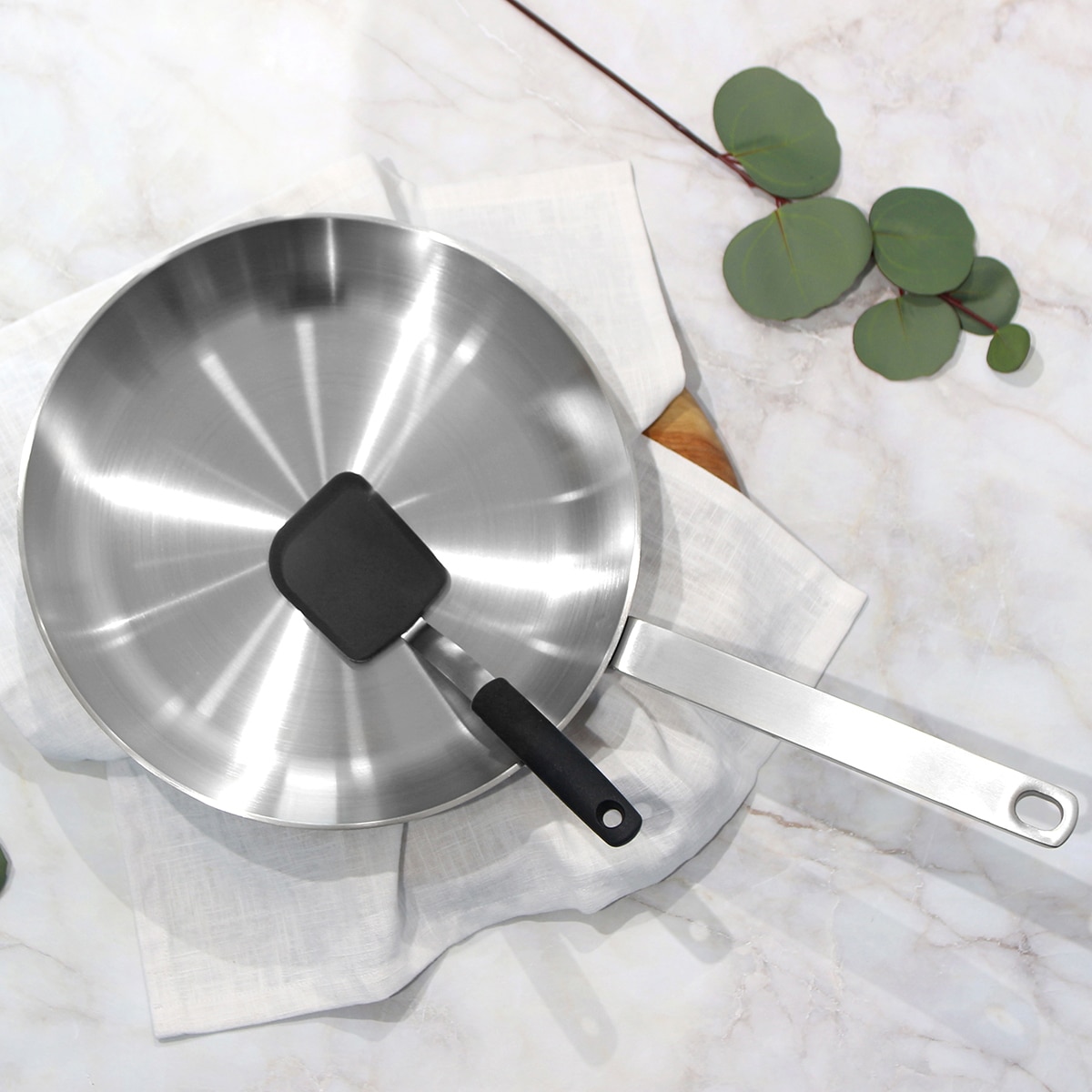 AMT 316Ti 스테인레스 프로 플랫팬 28cm