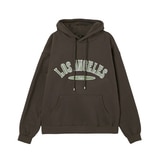 LAP 여성 기모 자수 후디 - 브라운 LAP 여성 기모 자수 후디 - 브라운