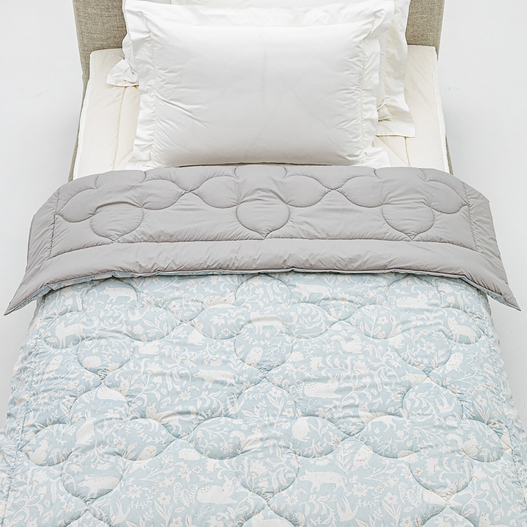 크리스피바바 양모 차렵 이불(봄/여름용) - 싱글