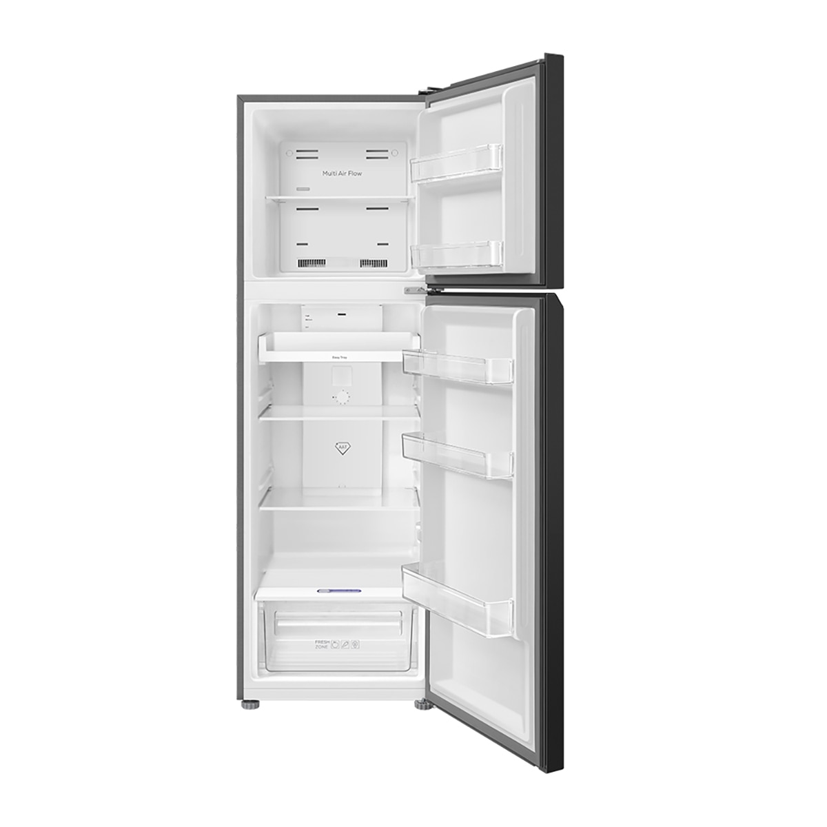 TCL 냉장고 250L, 그레이