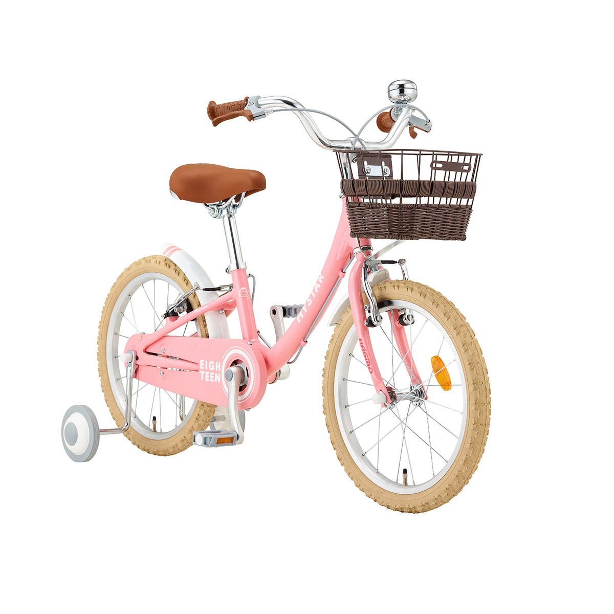 카스모 마이스타 아동용 자전거 46cm (18) - 핑크